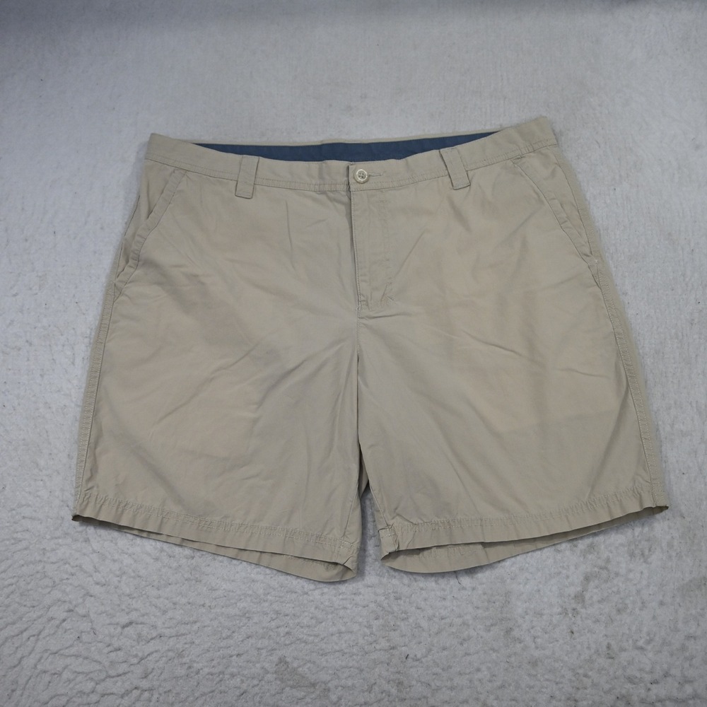 Columbia Shorts Mens 38 Regular Tan Chino Outdoor Casual Khaki